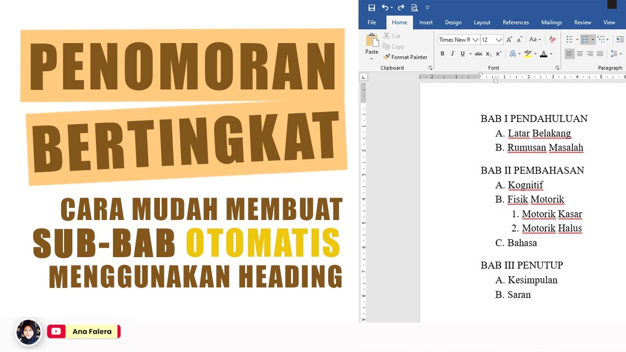 Cara Membuat Penomoran Rumus Di Word Gini Caranya Photos Riset - Free