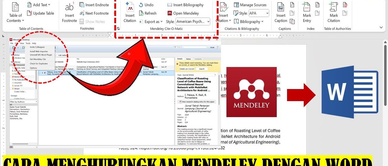 3 Langkah Rahasia Cara Sinkronisasi Mendeley ke Word yang Jarang Diketahui