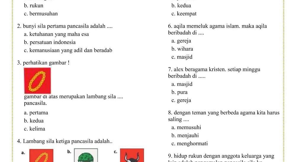 5 Contoh Soal PKN Kelas 10 Semester 2 yang Pasti Muncul di STS 2026, Wajib Hafal