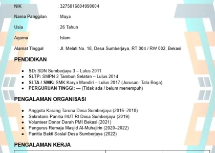 7 Tips Rahasia Cara Membuat Riwayat Hidup Skripsi Agar Lolos Sidang di 2026