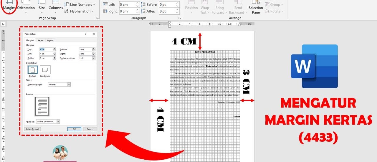 Cara Mengatur Margin di Word 4433: 3 Trik Cepat yang Jarang Diketahui