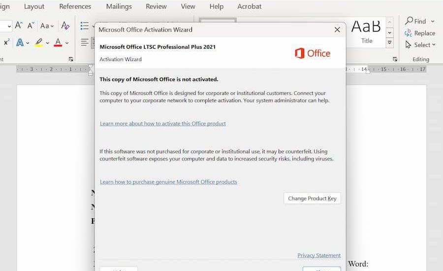 Ternyata Ini Cara Memperbaiki Microsoft Word Product Activation Failed Hanya 3 Langkah
