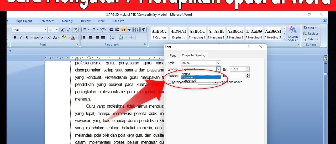 3 Trik Rahasia Cara Mengatur Spasi yang Berantakan di Word 2007 Terbukti Ampuh