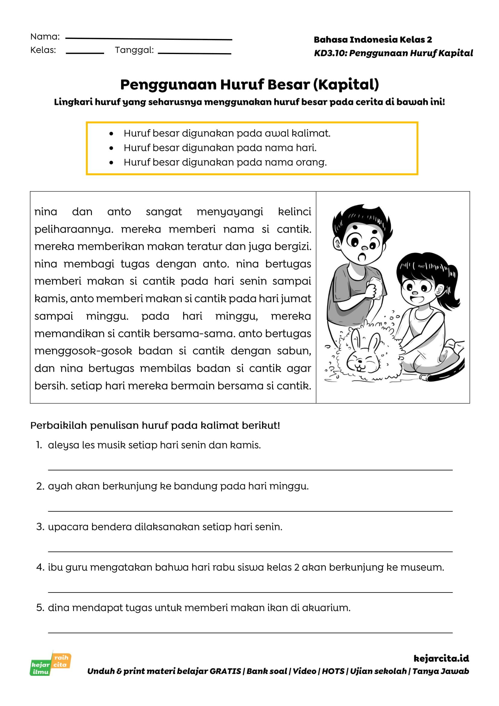 Asah Kemampuan Membaca dan Menulis Kumpulan Soal dan Jawaban Bahasa Asah Kemampuan Membaca dan Menulis Kumpulan Soal dan Jawaban Bahasa