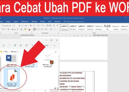 5 Trik Rahasia Cara Mindahin PDF ke Word Tanpa Merusak Format di 2026
