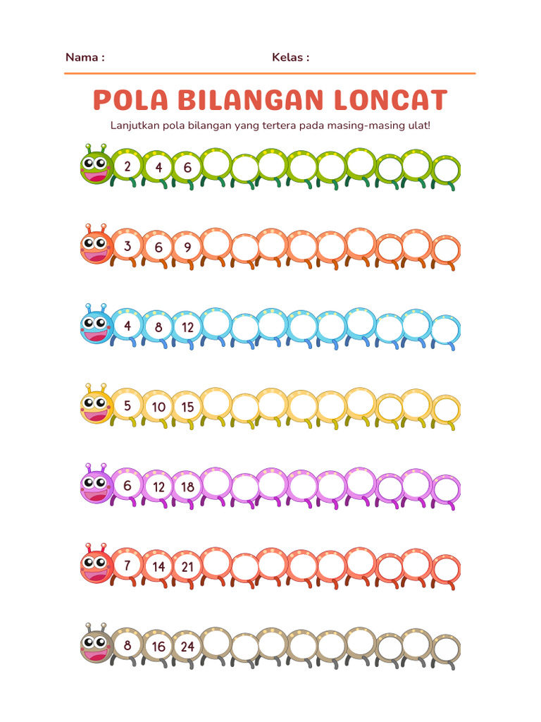 Akhirnya Terungkap 3 Contoh Soal Bilangan Loncat Kelas 1 SD yang Jarang Ada di LKPD