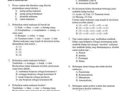 Hanapi Bani Ternyata Bagikan: Download Soal IPA Kelas 7 Semester 2 dan Kunci Jawaban
