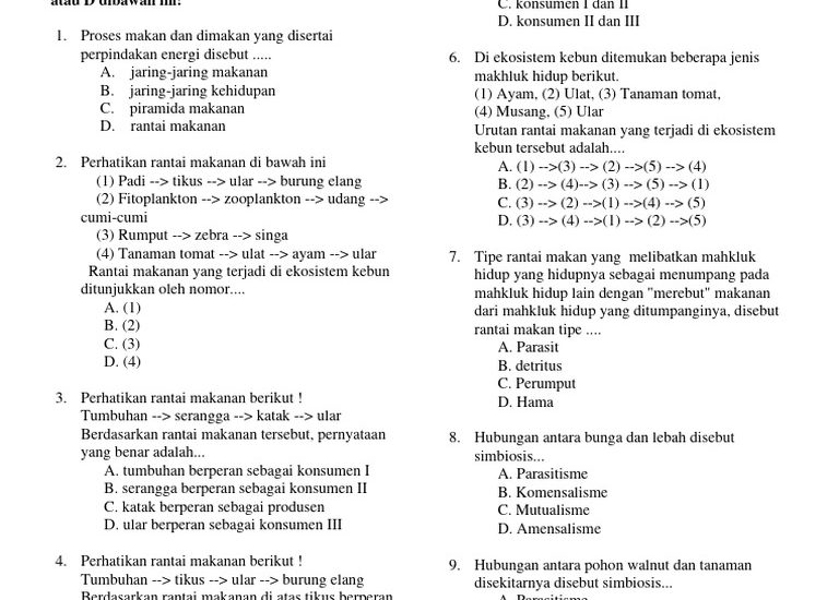 Hanapi Bani Ternyata Bagikan: Download Soal IPA Kelas 7 Semester 2 dan Kunci Jawaban