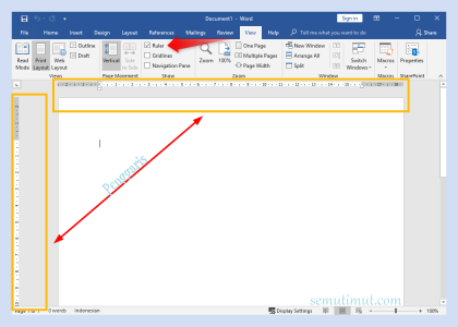 Ternyata Ini Cara Menampilkan Mistar di Word untuk Atur Ukuran Kertas dengan Mudah