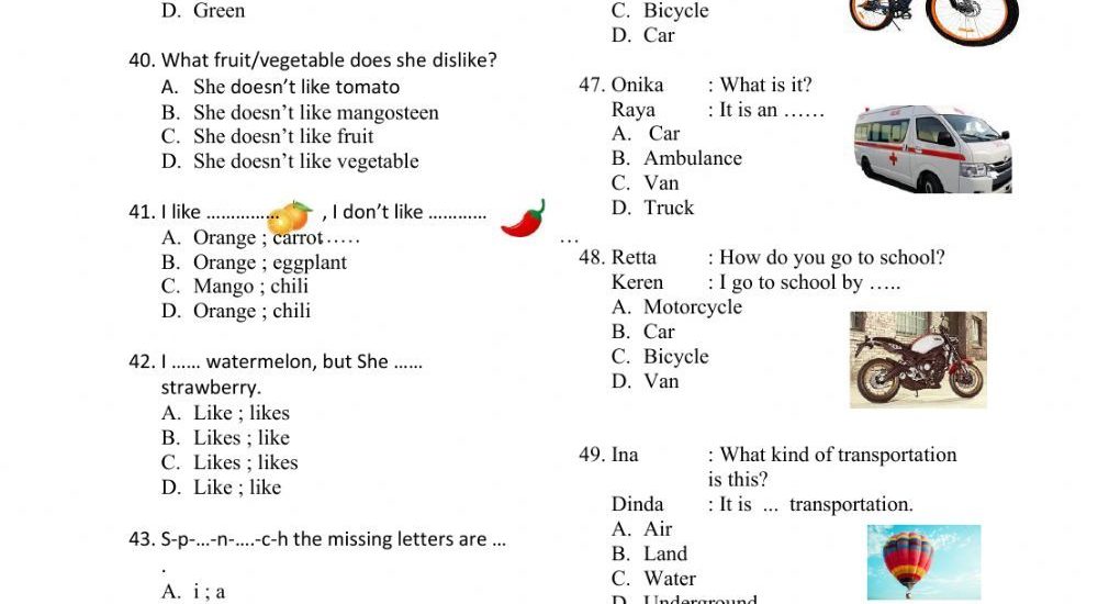 Juragan Les Soal Bahasa Inggris Kelas 3 SD Ternyata Simpan Trik Ini, Wajib Tahu Sebelum Semakin Tertinggal