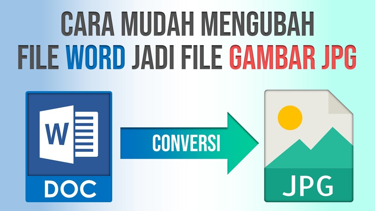 Terbukti 7 Cara Cepat ubah dari word ke jpg di 2026 Sebelum File Anda Rusak