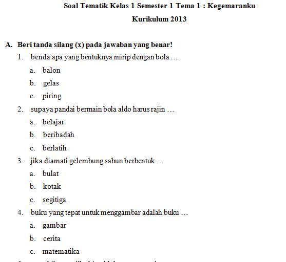 7 Rahasia contoh soal hots sd kelas 1 tema 1 yang Wajib Tahu Sebelum Ujian 2026